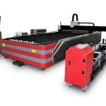 փակված տիպի cnc մանրաթելային լազերային կտրող մեքենա 500w / 1000w բարձր ամրությամբ